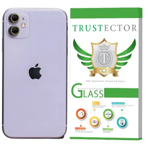 محافظ لنز دوربین تراستکتور مدل SWAROVSKI مناسب برای گوشی موبایل اپل Iphone 11