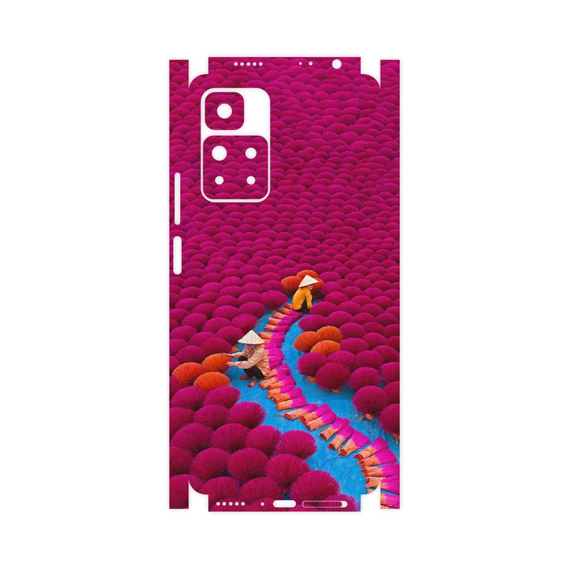 برچسب پوششی ماهوت مدل Vietnam Incense Wood Farms-FullSkin مناسب برای گوشی موبایل شیائومی Redmi Note 11 Pro Plus 5G