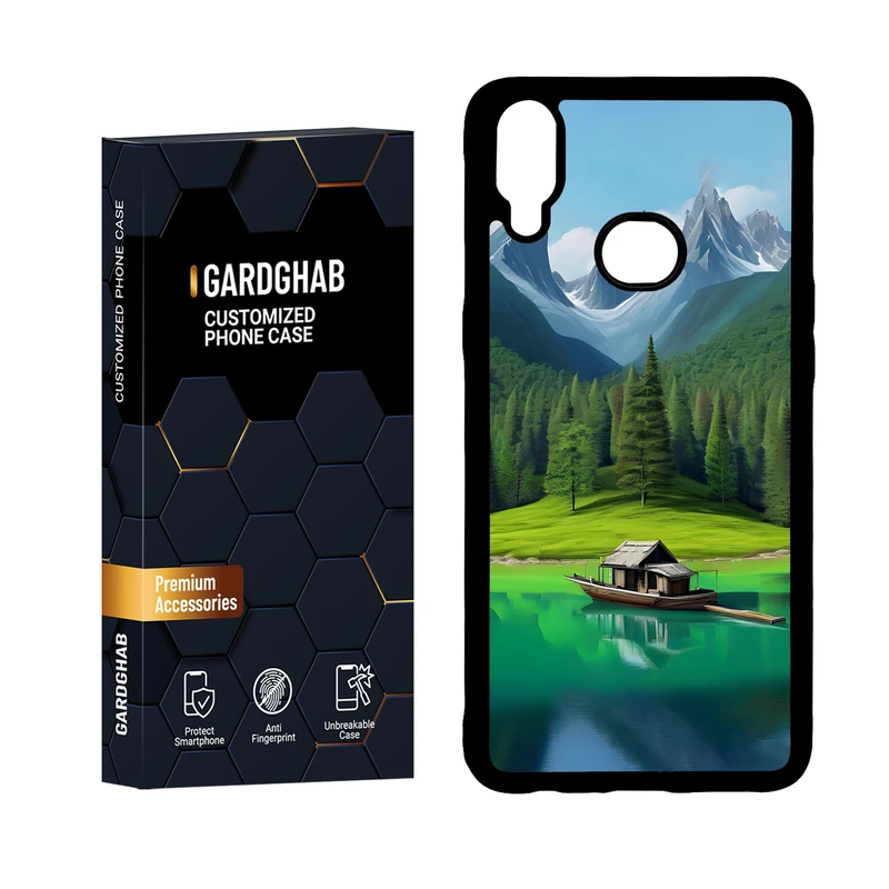 کاور گارد قاب مدل دورژله ای هنری مناسب برای گوشی موبایل سامسونگ Galaxy A10s