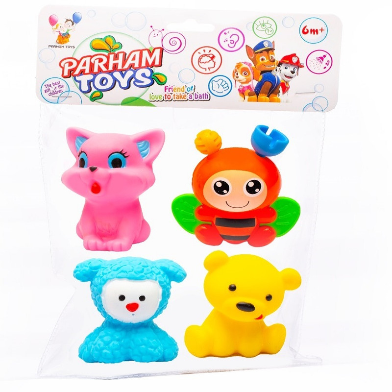 ست جغجغه و پوپت کد 908 مجموعه 4 عددی