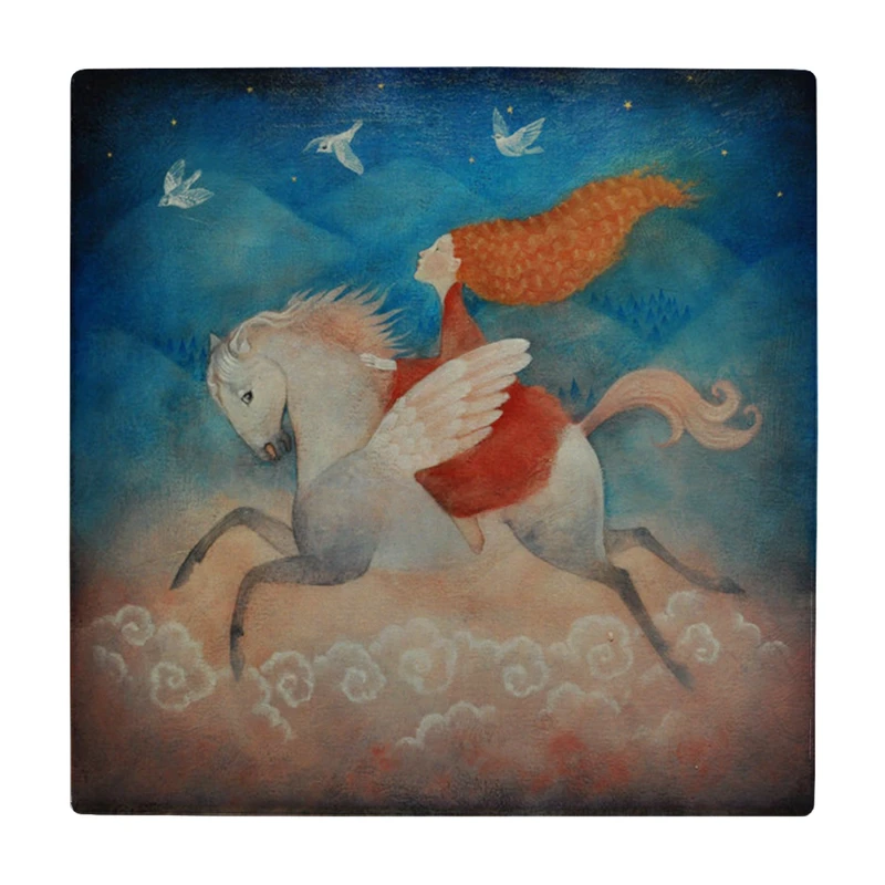 زیر لیوانی طرح اسب بالدار کد    2377505_64