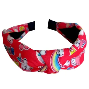 تل مو دخترانه مدل یونیکورن رنگارنگ کد 2022-10U10