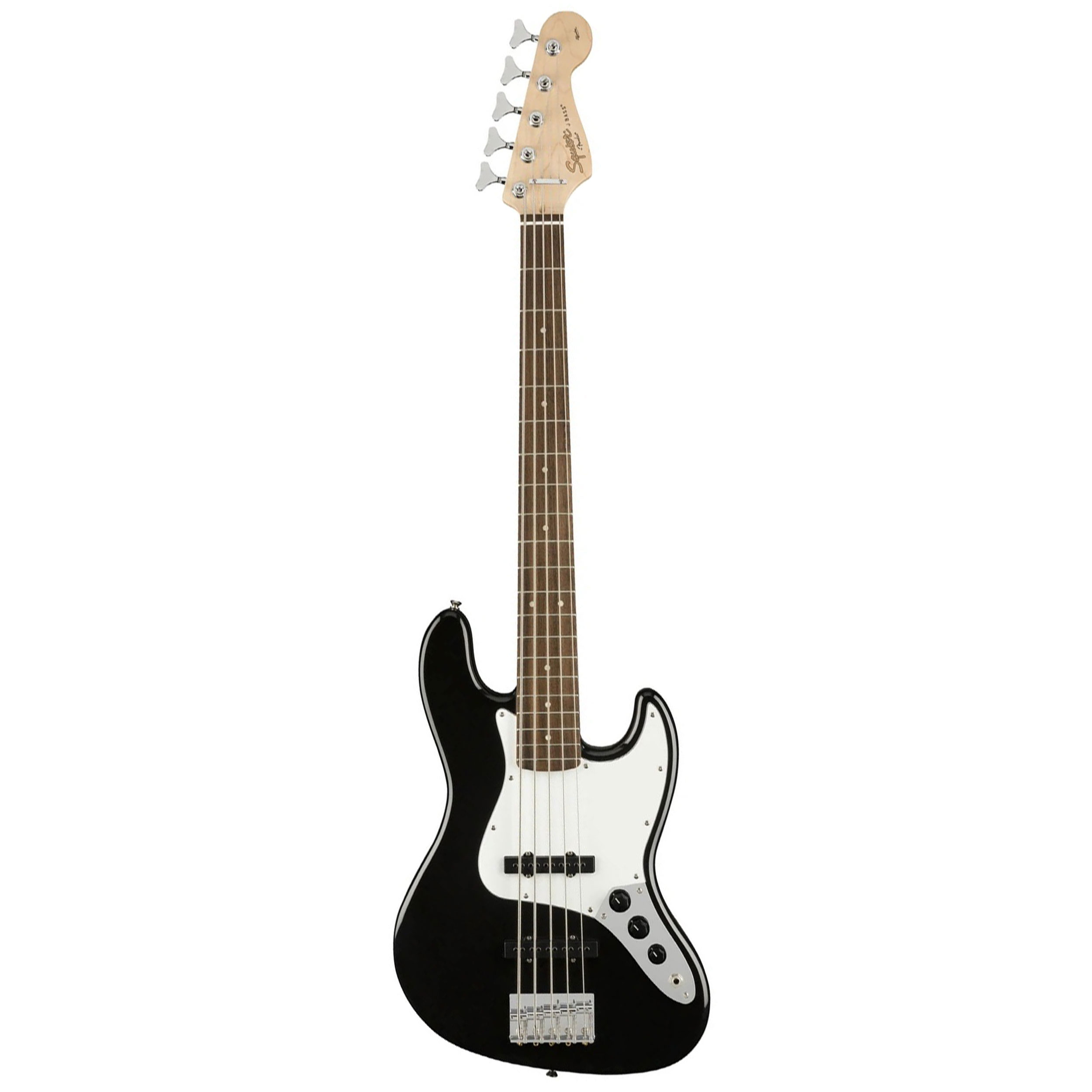 squier black bass