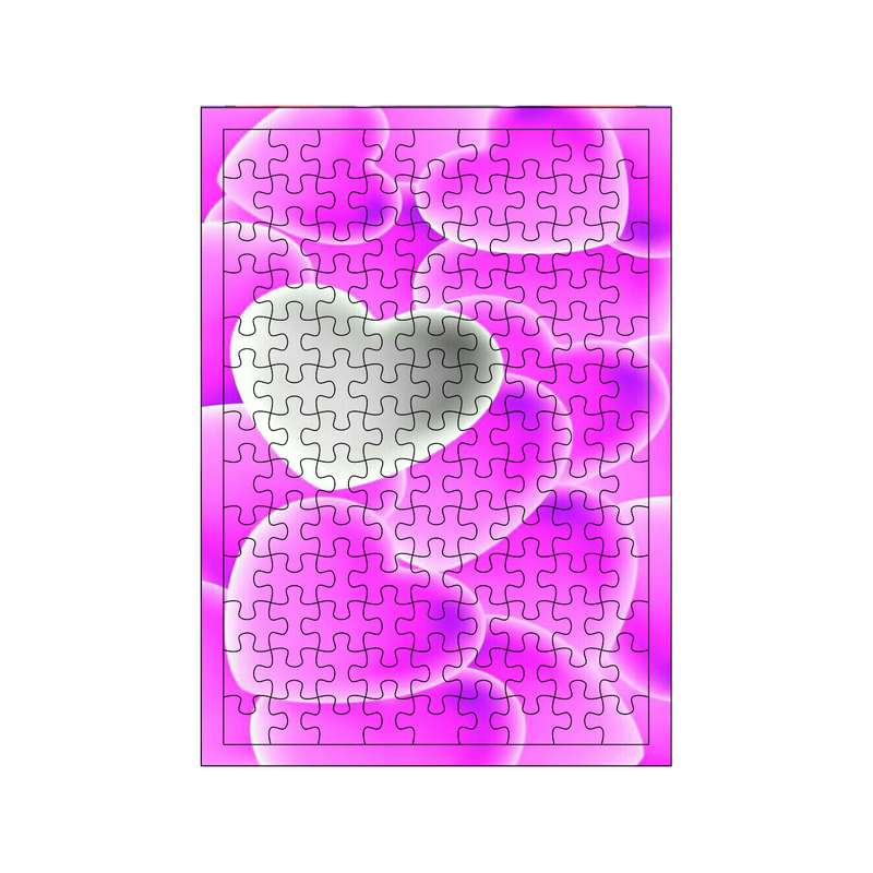 پازل 117 تکه مدل قلب کد 1502