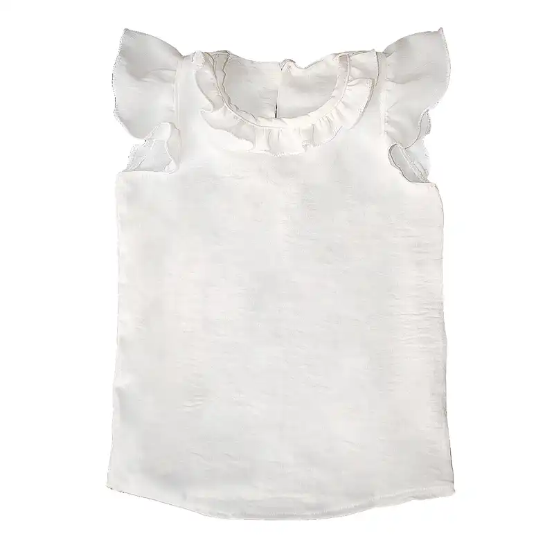 تاپ دخترانه مدل چین دار