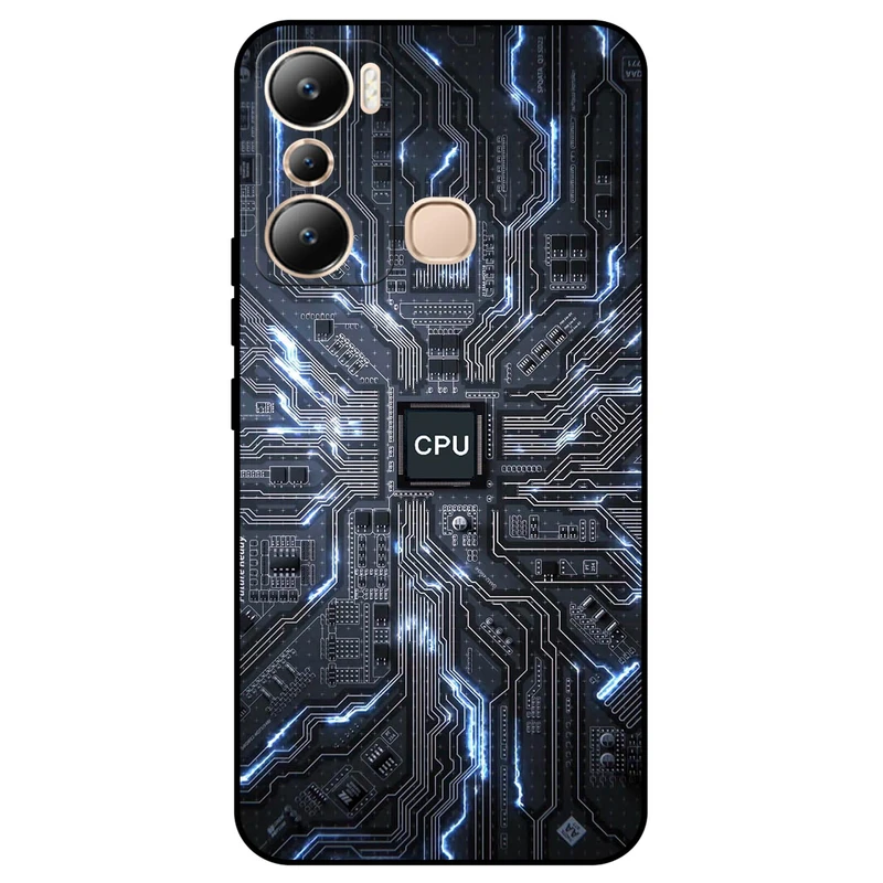 کاور مگافون طرح مدار مدل 8009 مناسب برای گوشی موبایل اینفینیکس Hot 20i