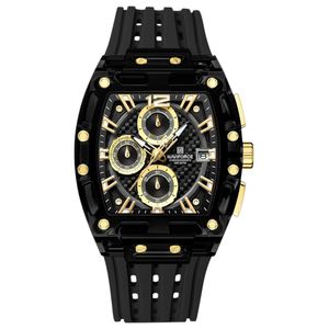 ساعت مچی عقربه‌ای کوارتز مردانه نیوی فورس مدل کرنوگراف کد NF7105