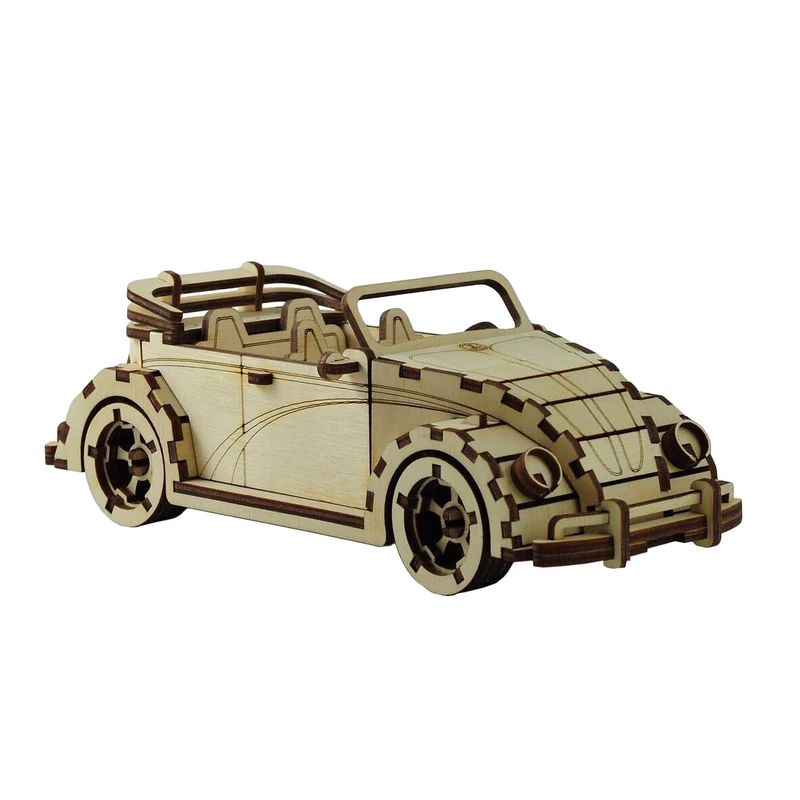 ساختنی مدل سه بعدی طرح ماشین فولکس کد M42