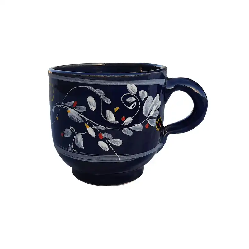 لیوان سفالی طرح گل کد s بسته 3 عددی