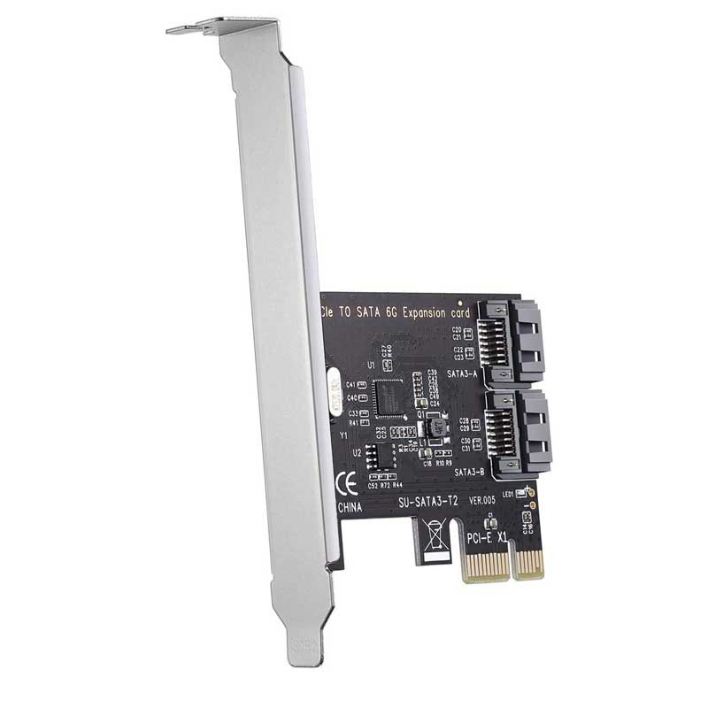 کارت تبدیل PCI-e به 2 پورت SATA3.0 مدل NETPIL-7054