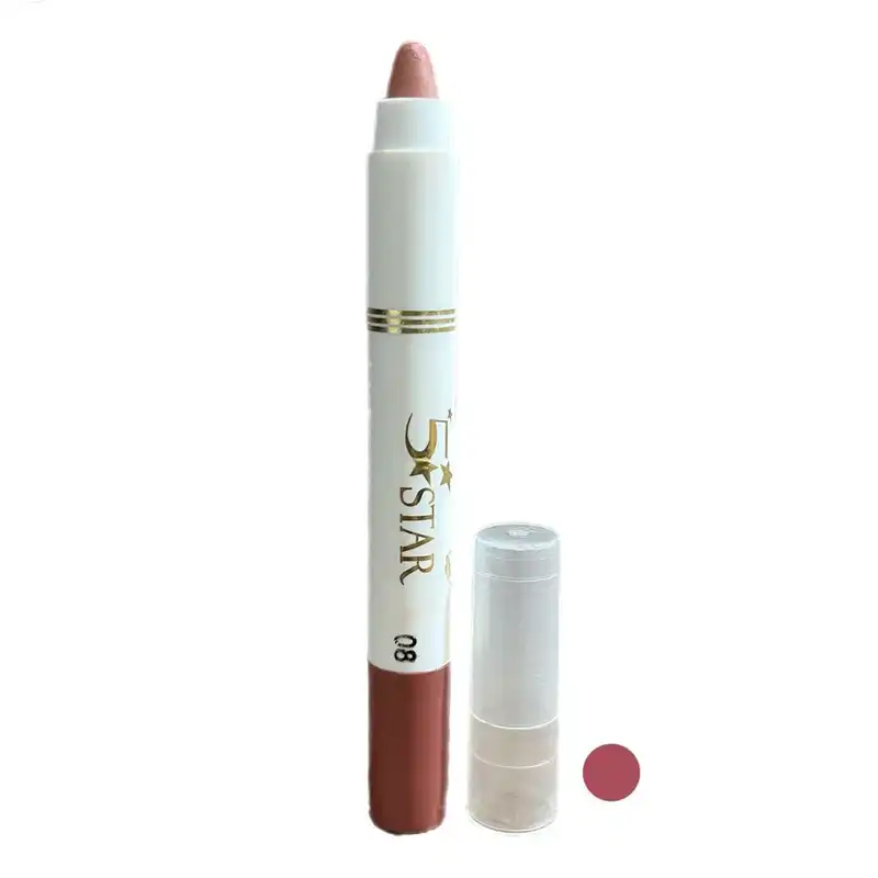 رژ لب مدادی فایو استار شماره 08