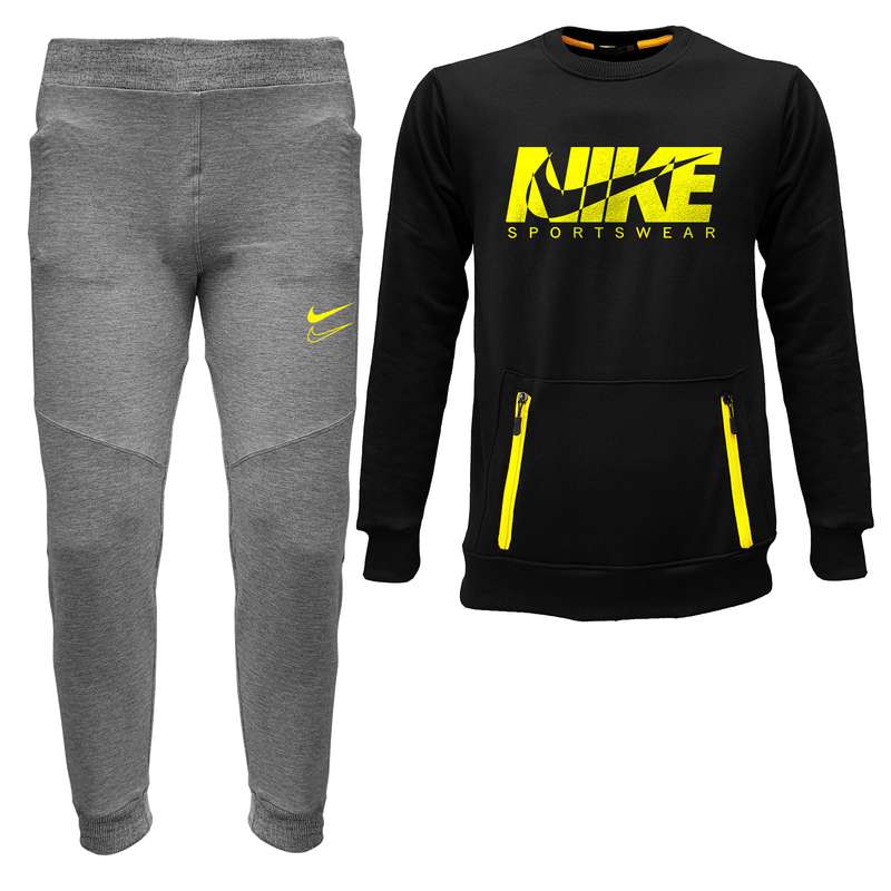 ست سویشرت و شلوار مردانه مدل 04009159 رنگ مشکی