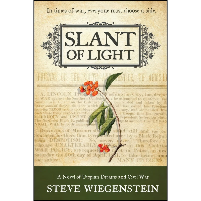 کتاب Slant of Light اثر Steve Wiegenstein انتشارات Blank Slate Press