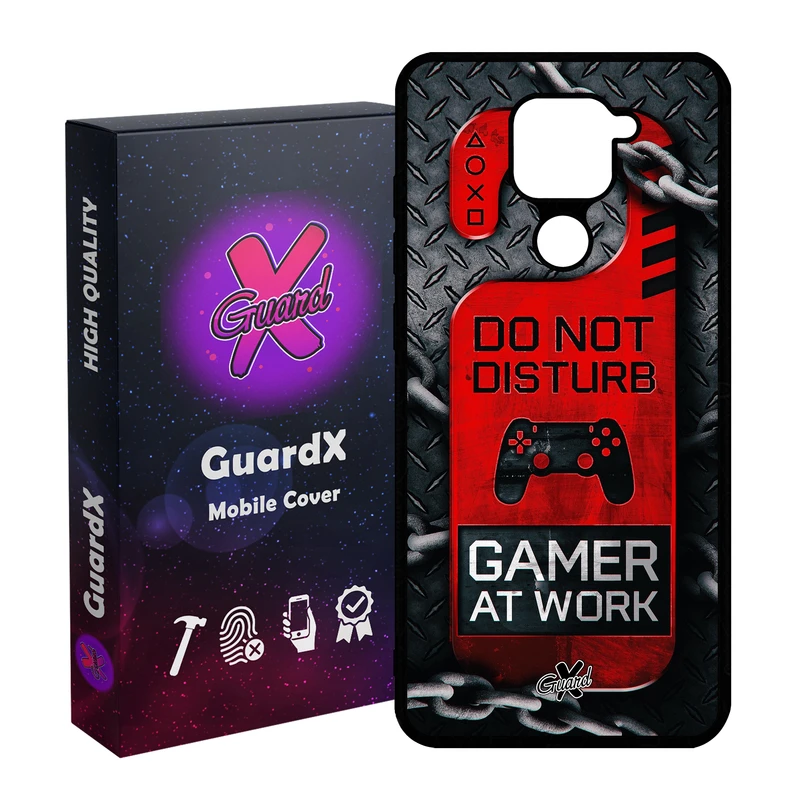 کاور گارد ایکس طرح Gamer مدل Glass10001 مناسب برای گوشی موبایل شیائومی Redmi Note 9