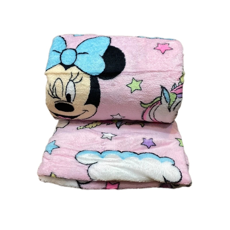 پتو مسافرتی مدل اسب شاخدار سایز 185x200 سانتی متر