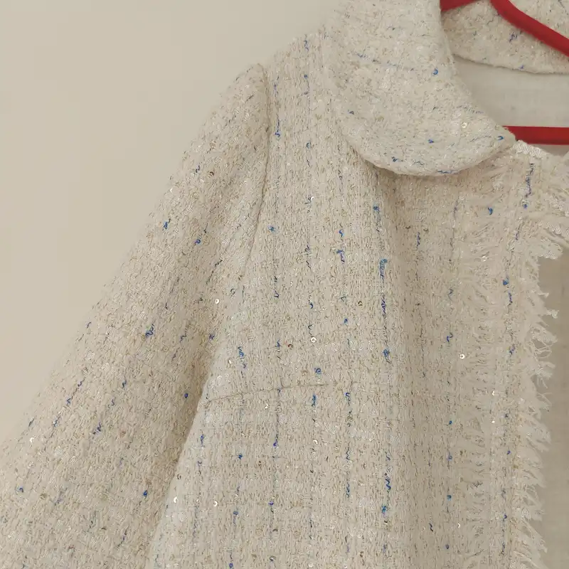 کت زنانه مدل پولکی