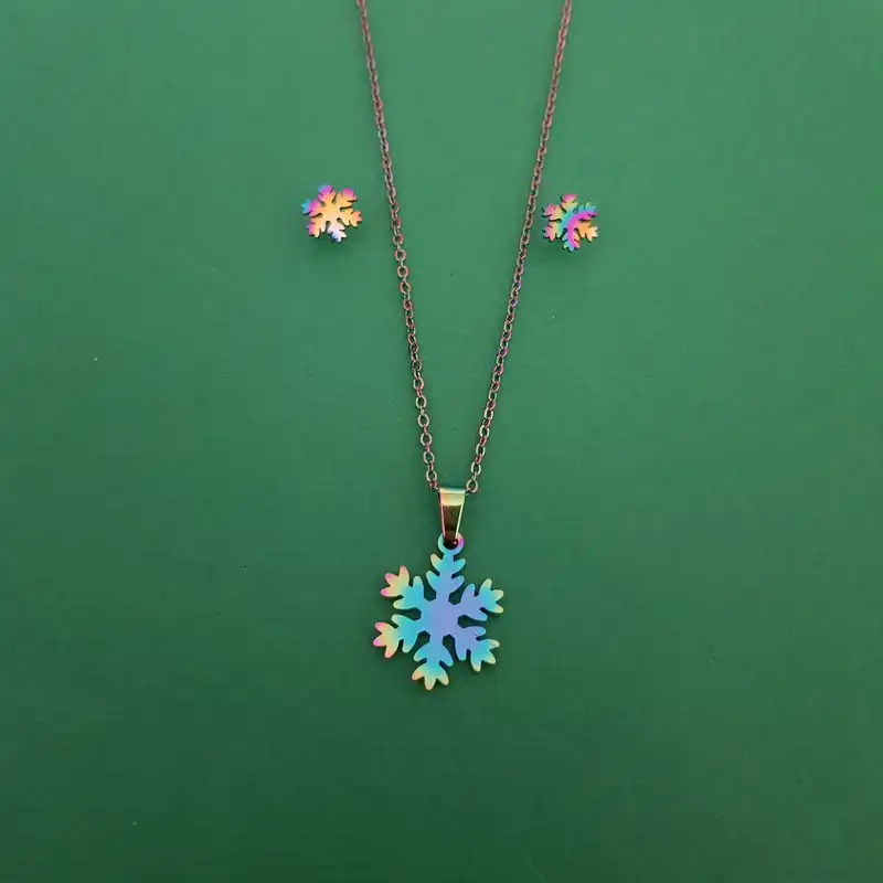 نیم ست زنانه مدل برف