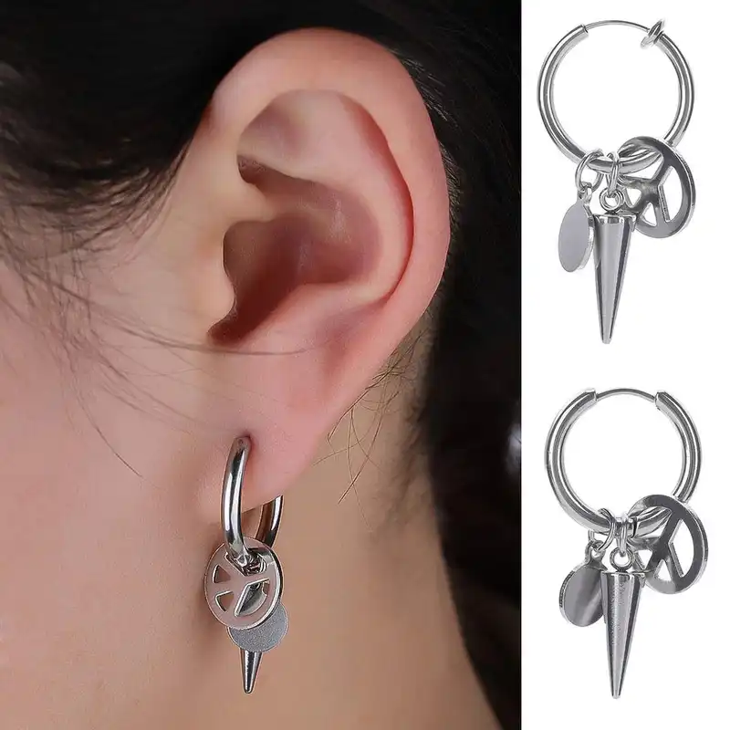 گوشواره زنانه پایتخت مدل جونگ کوکPS920