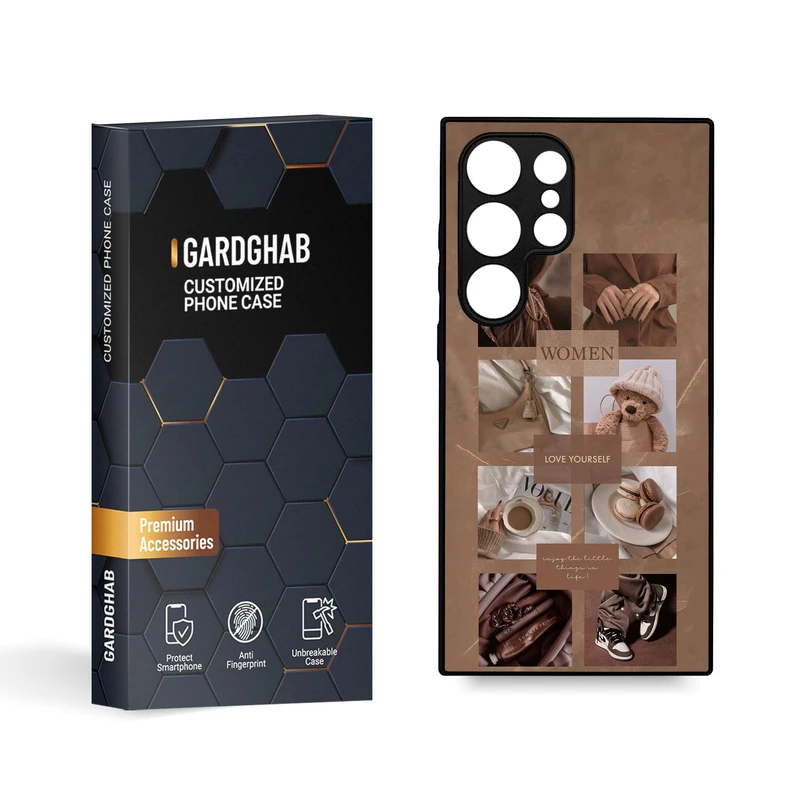 کاور گارد قاب مدل دخترانه مناسب برای گوشی موبایل سامسونگ Galaxy S24 Ultra