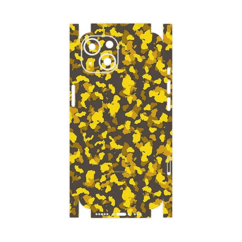 برچسب پوششی ماهوت مدل Yellow Infantry Army-FullSkin مناسب برای گوشی موبایل اپل iPhone 13