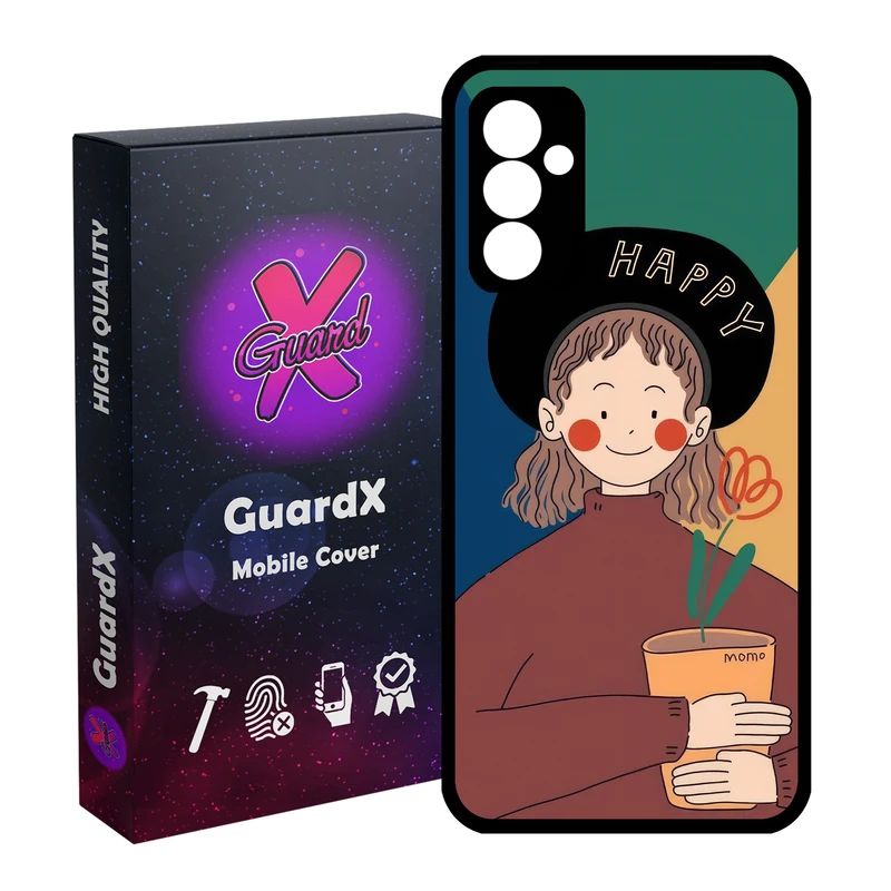 کاور گارد ایکس طرح دختر مدل Glass10630 مناسب برای گوشی موبایل سامسونگ Galaxy A15 4G / A15 5G