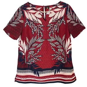 بلوز آستین کوتاه یقه گرد زنانه استفانو کوکی
مدل AG751