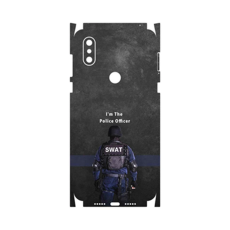 برچسب پوششی ماهوت مدل Police Officer-FullSkin مناسب برای گوشی موبایل شیائومی Mi Mix 3