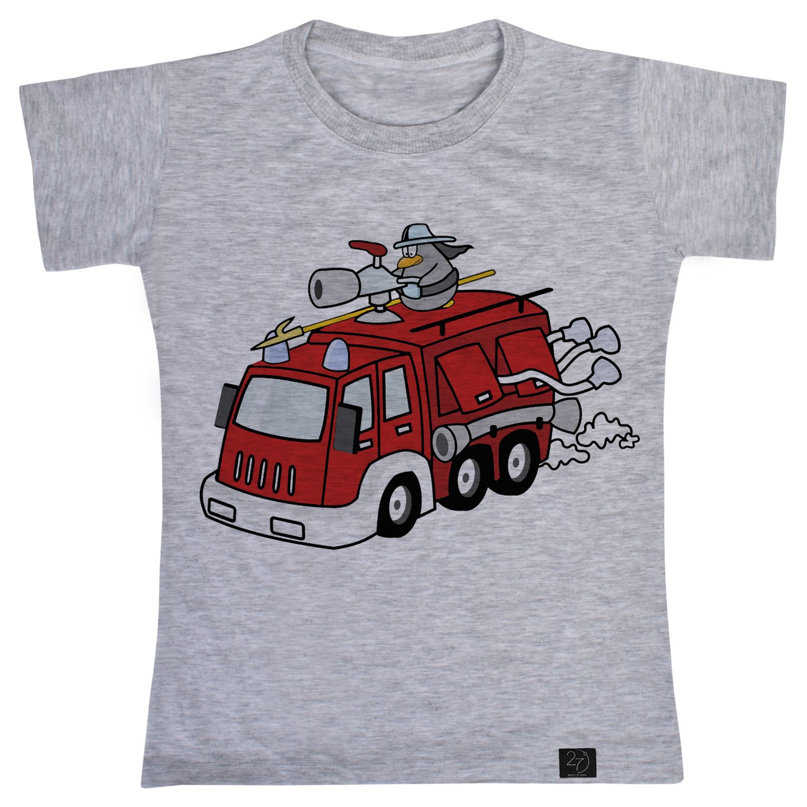 تی شرت پسرانه 27 مدل آتش نشانی کد V194
