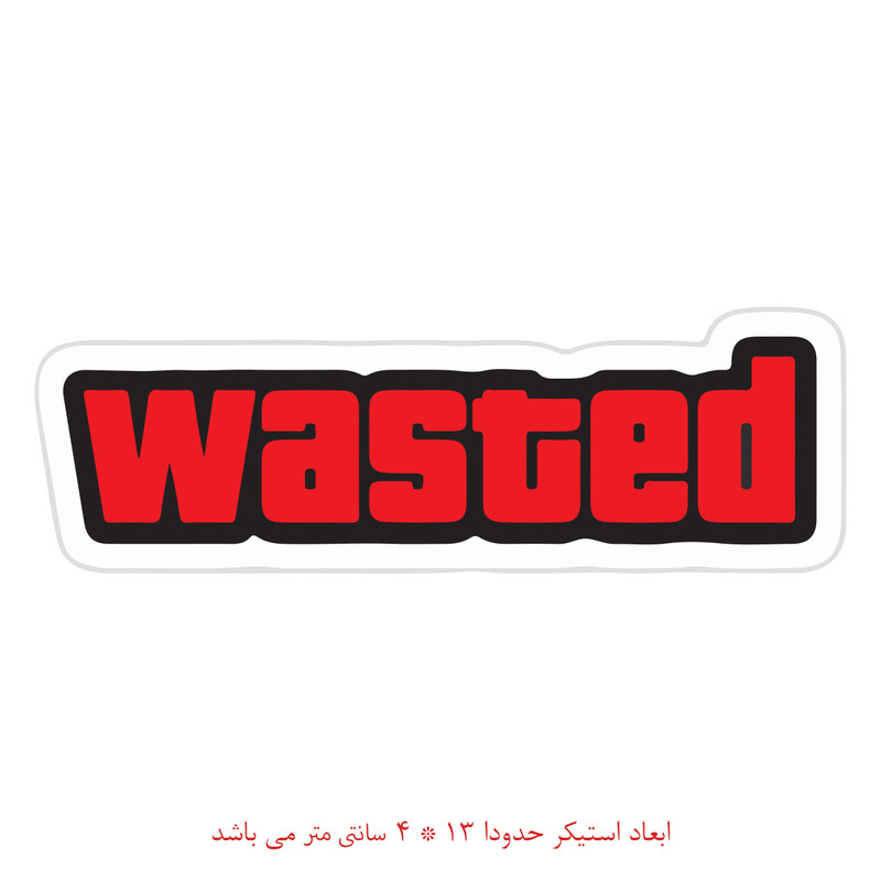 استیکر خودرو کد 1166