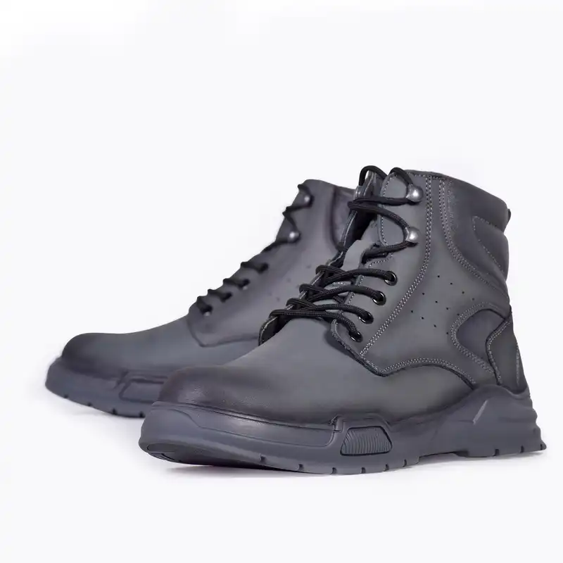 نیم بوت مردانه مدل بلنزا کد GRY.1222