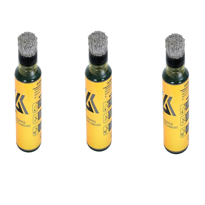 روغن مخصوص سیم بکسل آسانسور زاک اویل مدل 3 حجم 500 میلی لیتر بسته 3 عددی