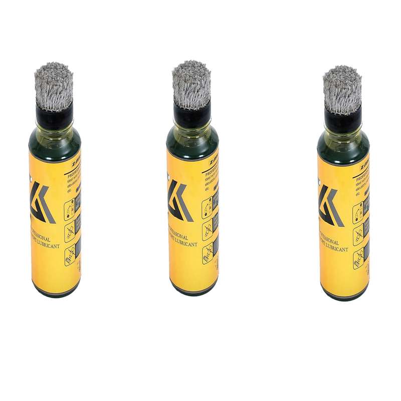 روغن مخصوص سیم بکسل آسانسور زاک اویل مدل 3 حجم 500 میلی لیتر بسته 3 عددی روغن مخصوص سیم بکسل آسانسور زاک اویل مدل 3 حجم 500 میلی لیتر بسته 3 عددی