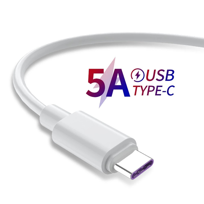 کابل تبدیل USB به USB-C مدل Fast Charge 5A طول 1 متر