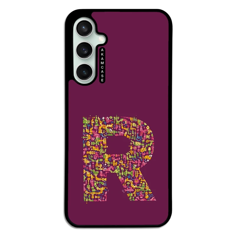 کاور آکام مدل AMC-WSGS23FE-ALPHADOODLEBET-18 مناسب برای گوشی موبایل سامسونگ Galaxy S23 FE