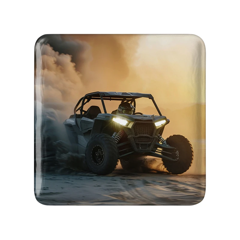 مگنت خندالو طرح موتور چهار چرخ مدل مربعی کد 37099