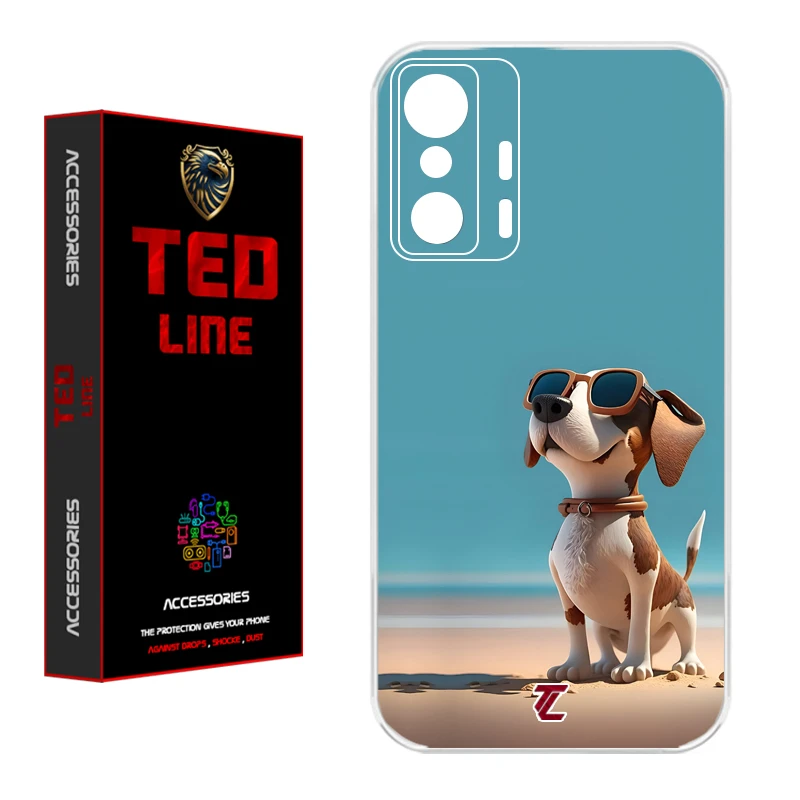 کاور تدلاین طرح سگ کد 1187 مناسب برای گوشی موبایل شیائومی Mi 11T / 11T Pro