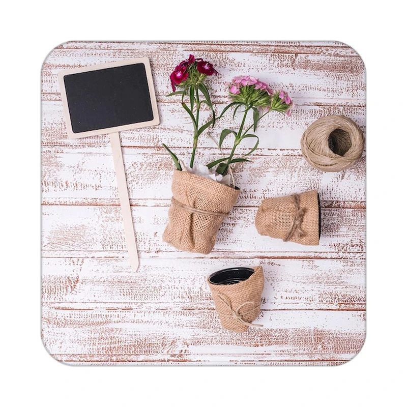 زیر لیوانی کاکتی طرح گل مدل mp17017