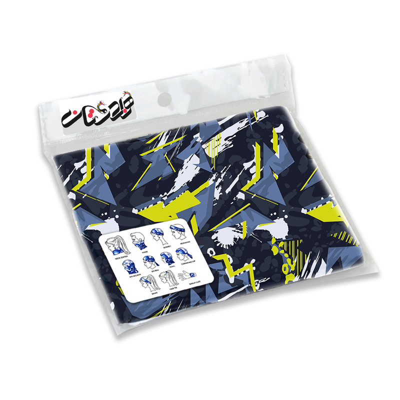 دستمال سر و گردن هزاردستان مدل das87