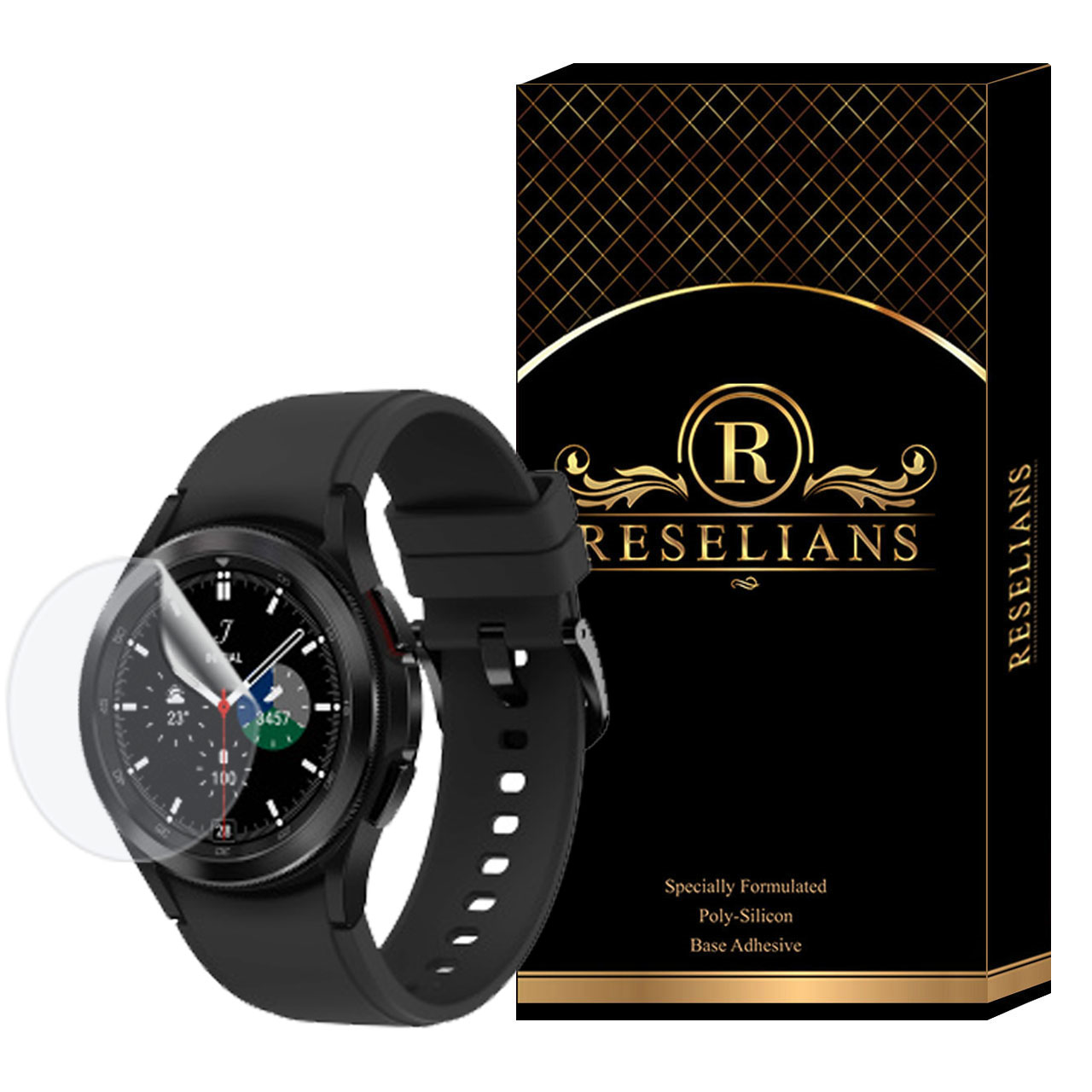 نقد و بررسی محافظ صفحه نمایش نانو رزلیانس مدل TPU-R مناسب برای ساعت هوشمند سامسونگ Galaxy Watch4 Classic 46mm توسط خریداران