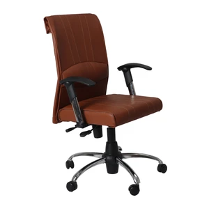صندلی اداری طبی مدل s370k طرح چرمی