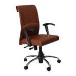 صندلی اداری طبی مدل S370K طرح چرمی