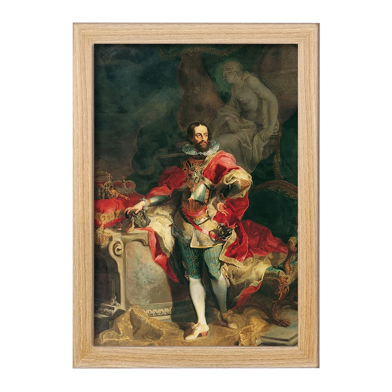 تابلو خندالو مدل نقاشی قیصر فردیناند اول اثر فرانتس آنتون پالکو کد F12449