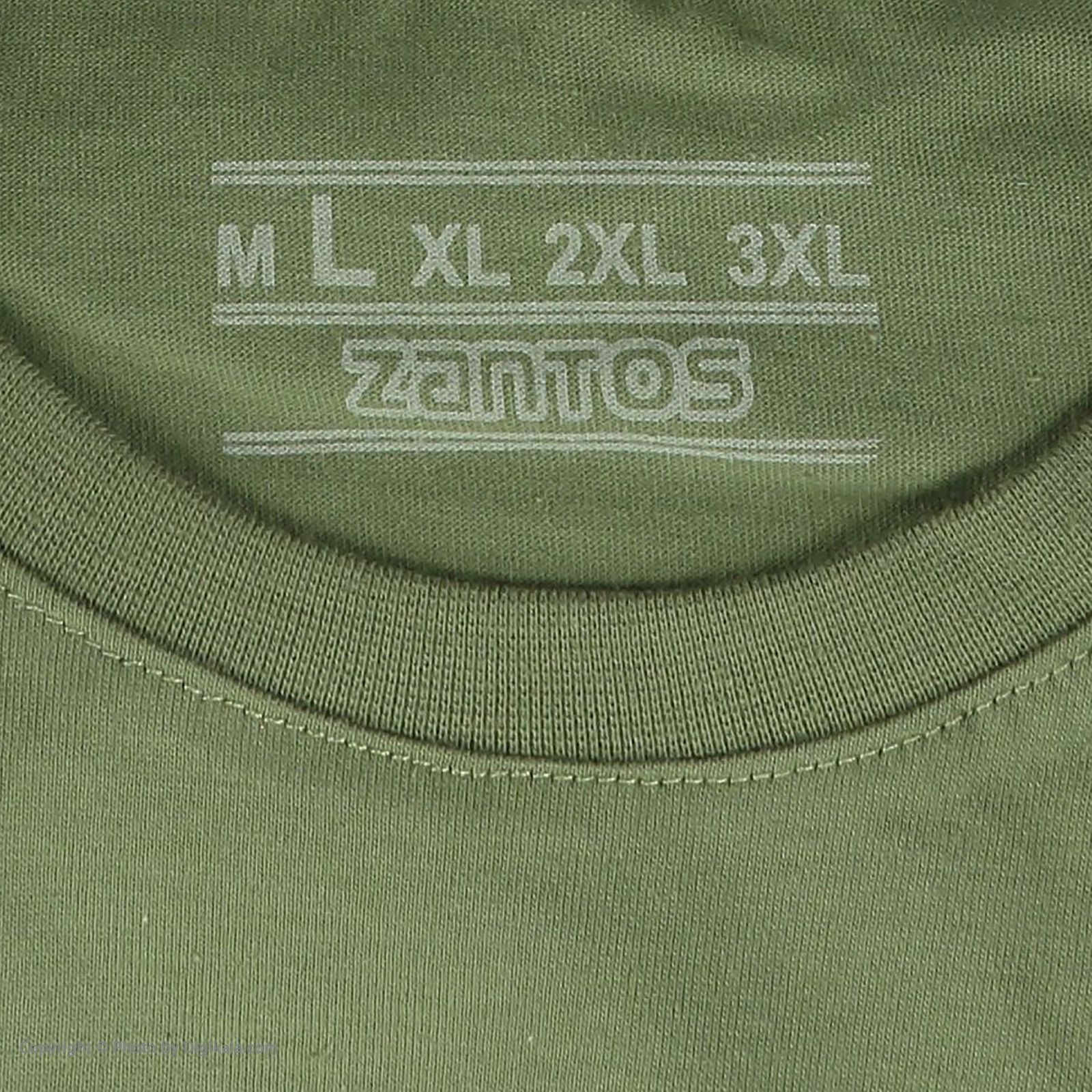 تی شرت آستین کوتاه مردانه زانتوس مدل 14735-46 -  - 6