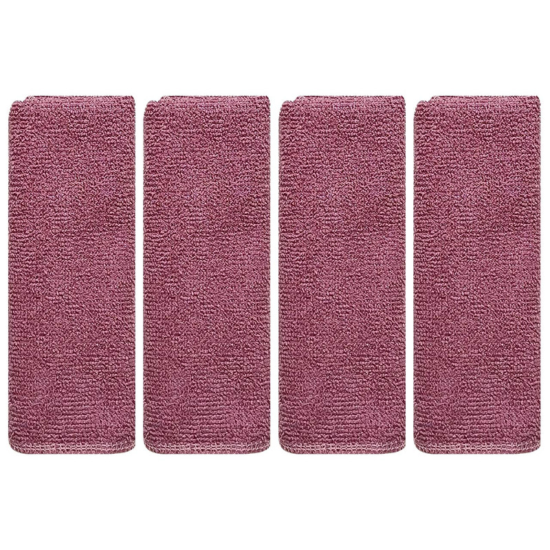 دستمال آشپزخانه بی تی مدل میکروفایبر کد 25x25Pu4 بسته 4 عددی