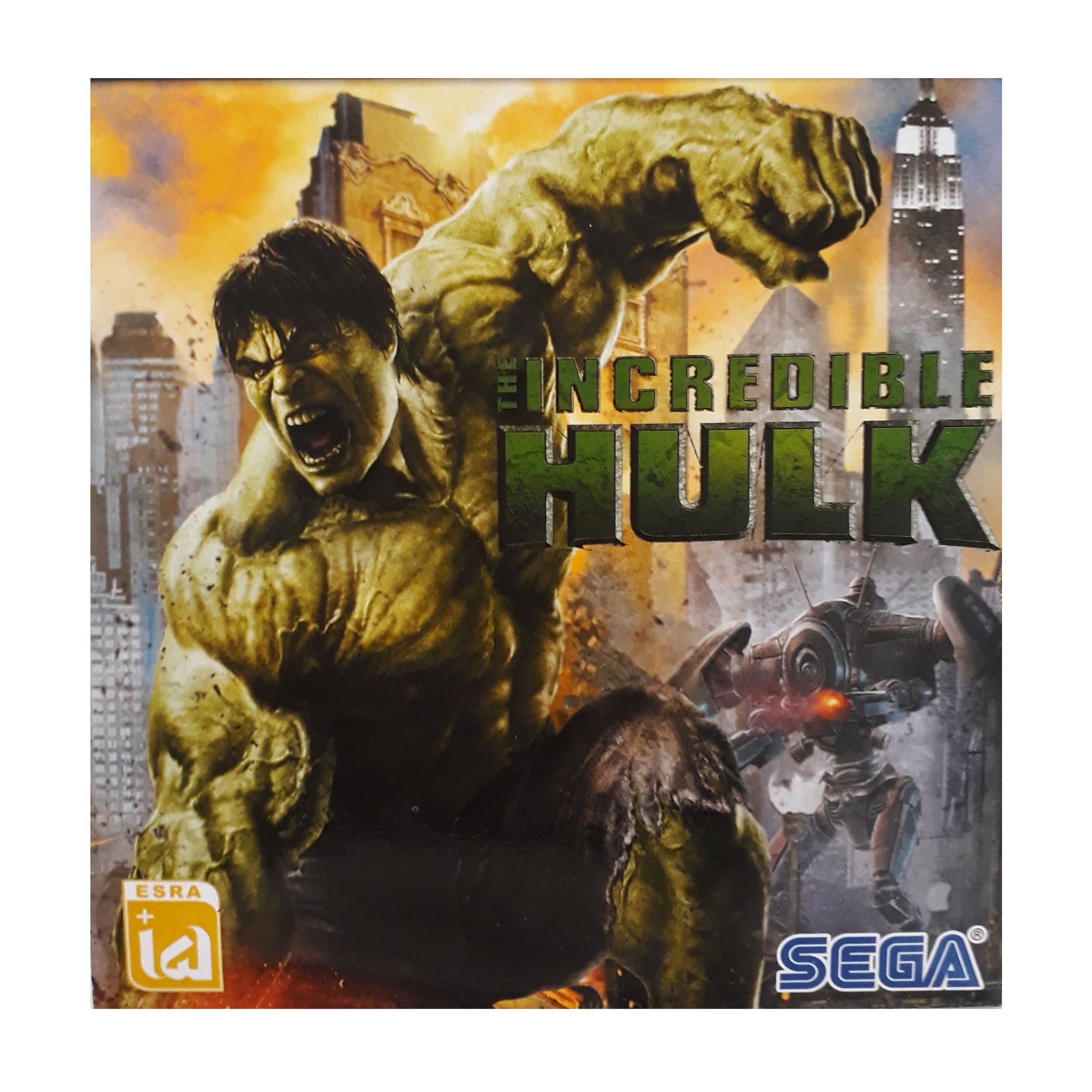 بازی the incredible hulk مخصوص ps2