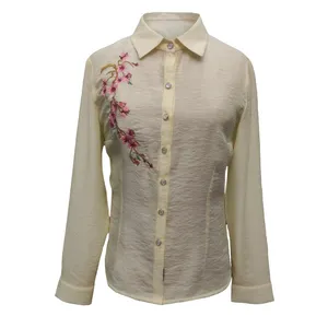 شومیز زنانه مدل GOLDEN BLOOM کد 101