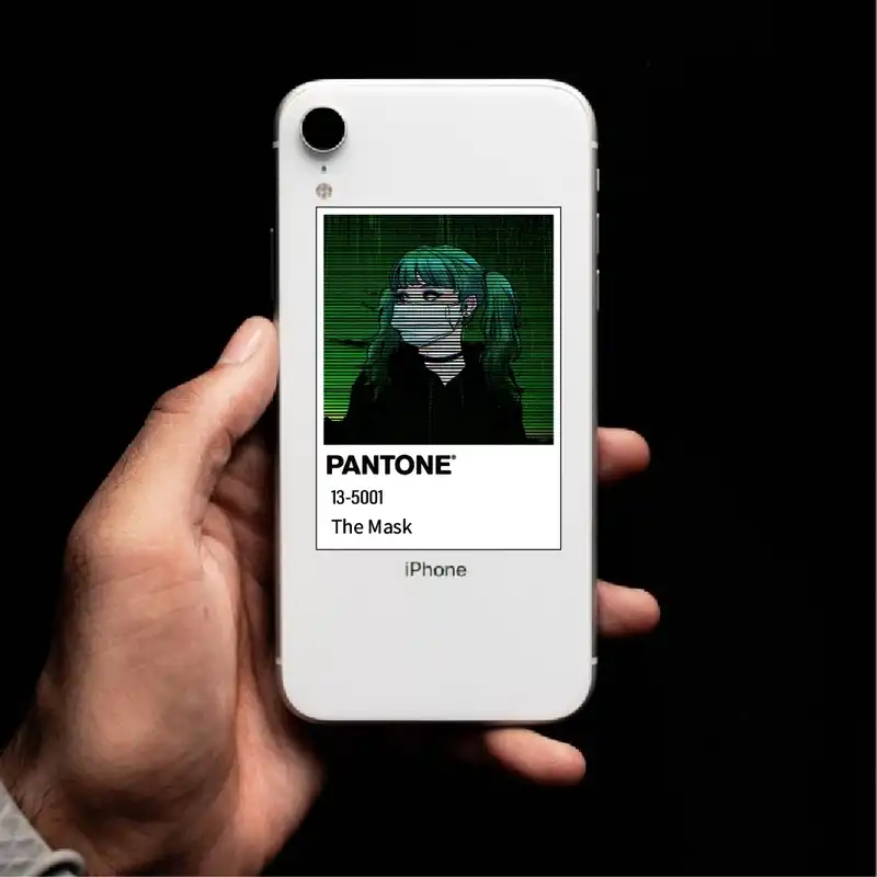 استیکر کالامیکس مدل انیمه پنتون طرح pantone anime series 2 مجموعه 30 عددی