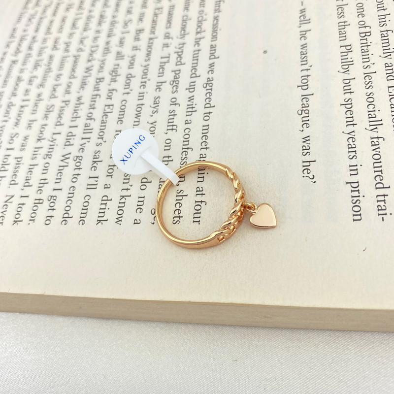 انگشتر زنانه ژوپینگ مدل قلب کد R4303 انگشتر زنانه ژوپینگ مدل قلب کد R4303