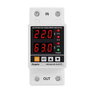 محافظ ولتاژ و جریان 63 آمپر داپلر مدل پردیس PRD 63V/A