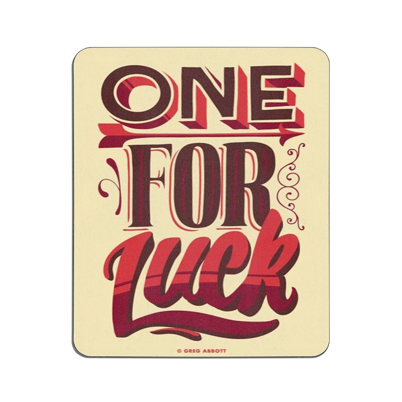 ماوس پد طرح یکی برای شانس کد 3329